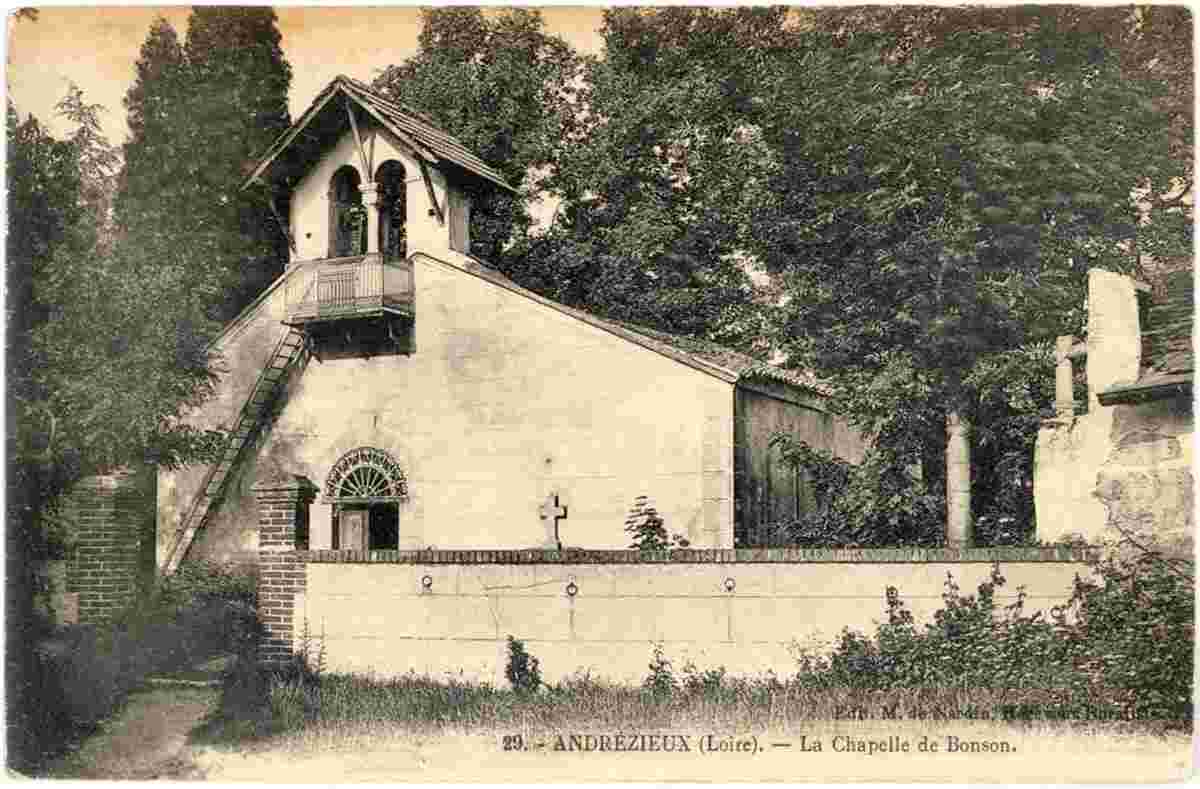 Andrézieux-Bouthéon. La Chapelle de Bonson
