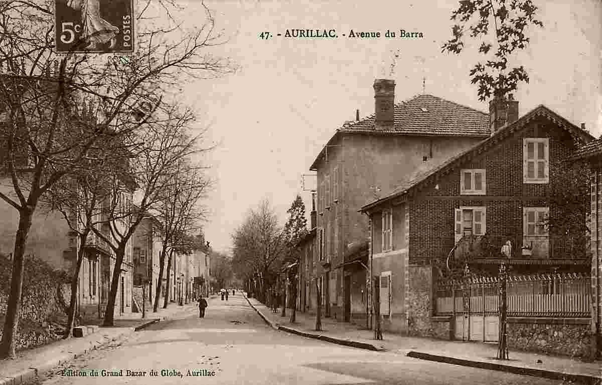 Aurillac. Avenue du Barra