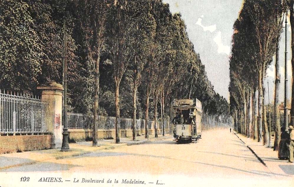 Amiens. Le Boulevard de la Madeleine, 1924