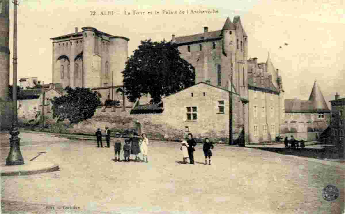 Albi. La Tour et le Palais de l'Archevêché