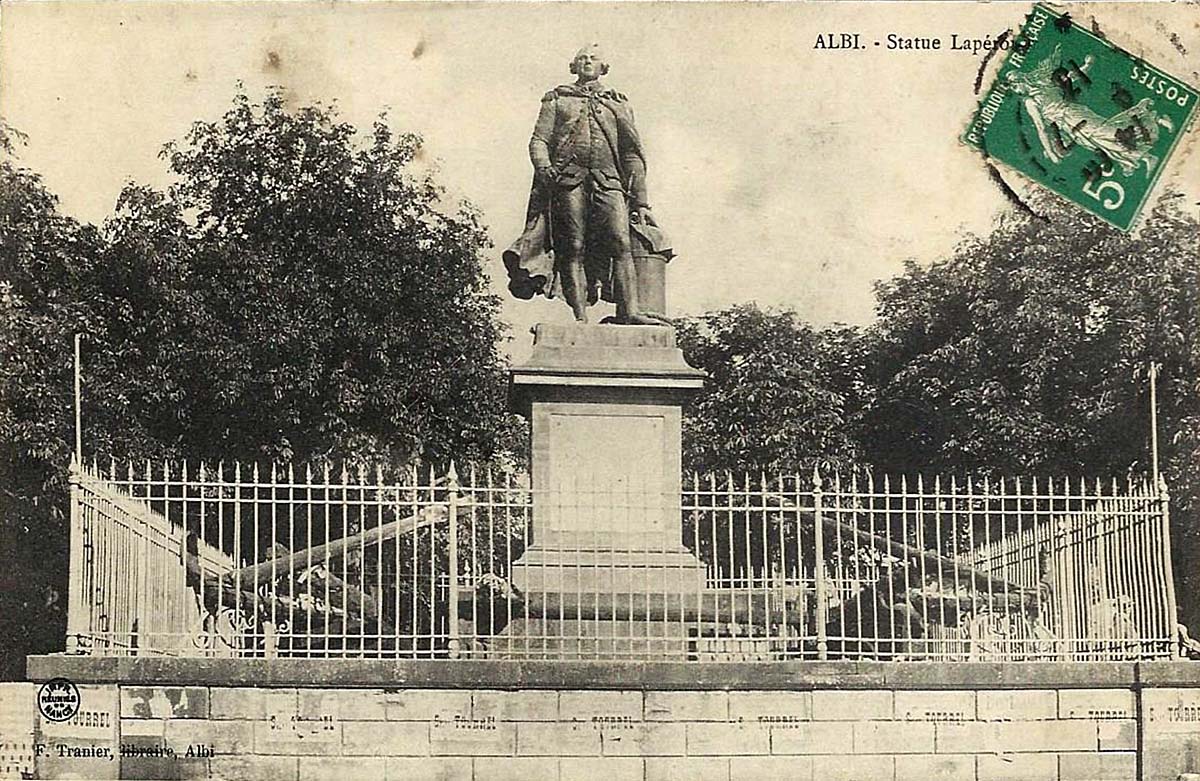 Albi. Statue de Lapérouse, 1913