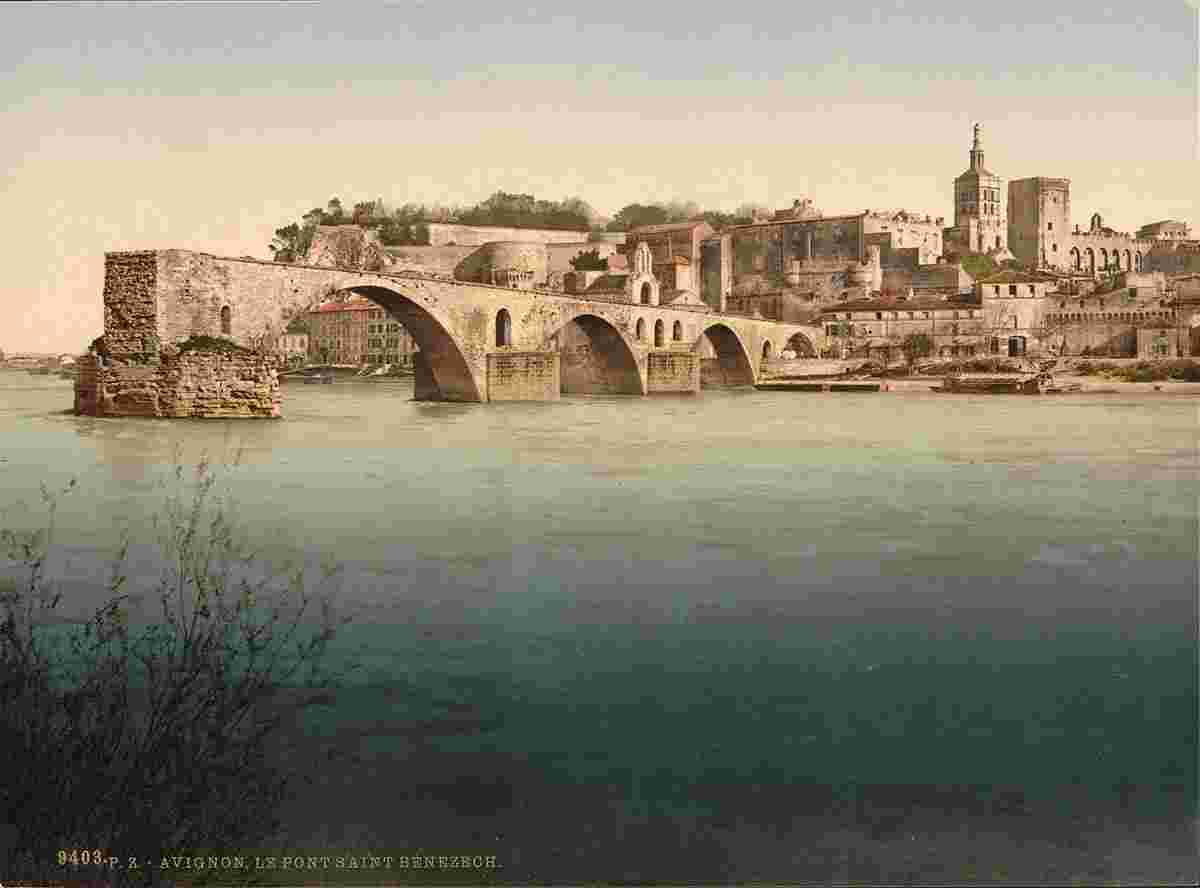Avignon. Le Pont Saint Bénézet