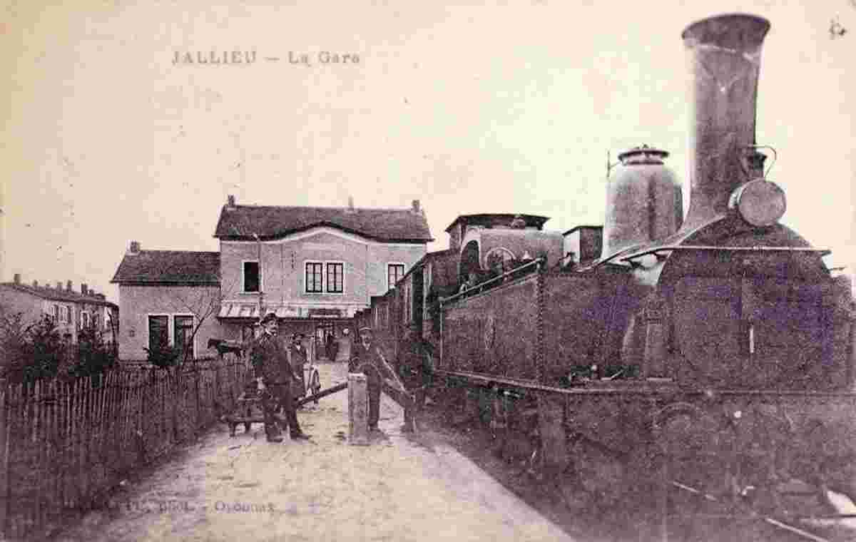 Bourgoin-Jallieu. Jallieu - La Gare de l'Est