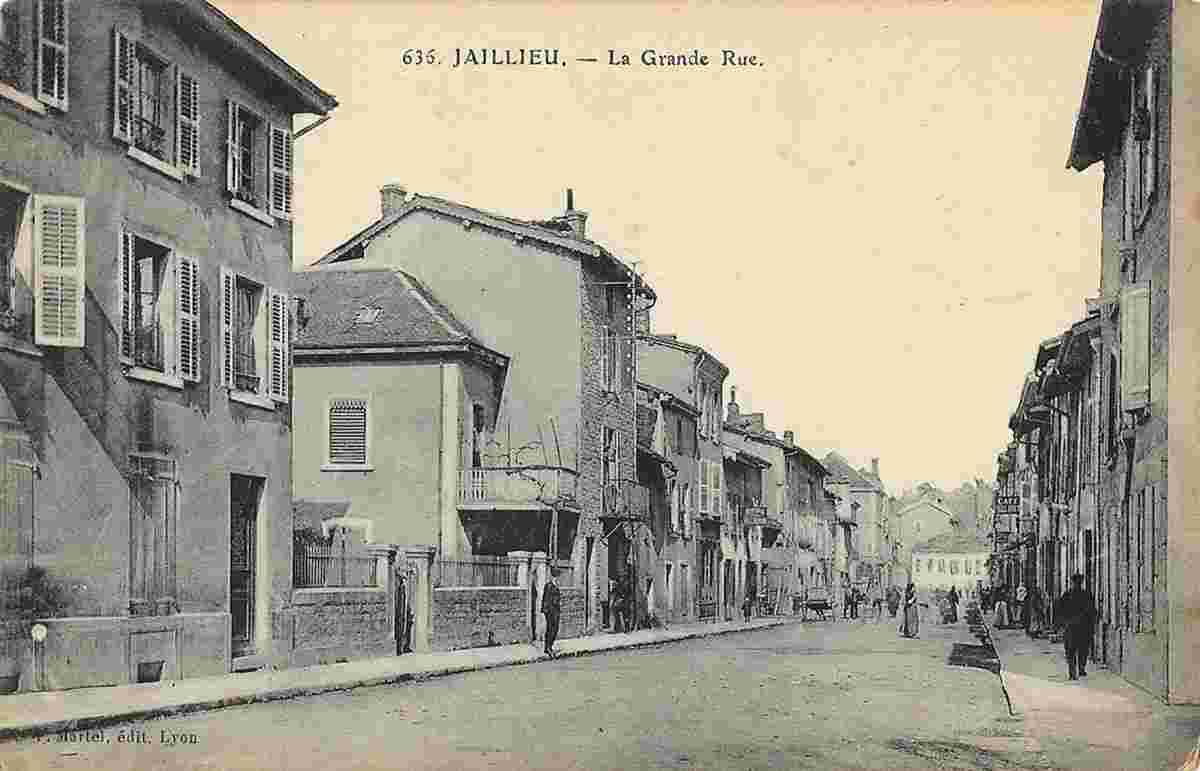 Bourgoin-Jallieu. Jallieu - La Grande-Rue