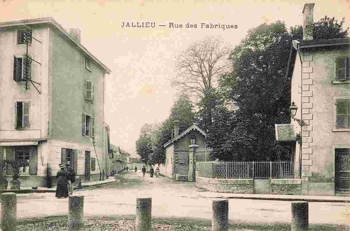 Bourgoin-Jallieu. Jallieu - Rue des Fabriques