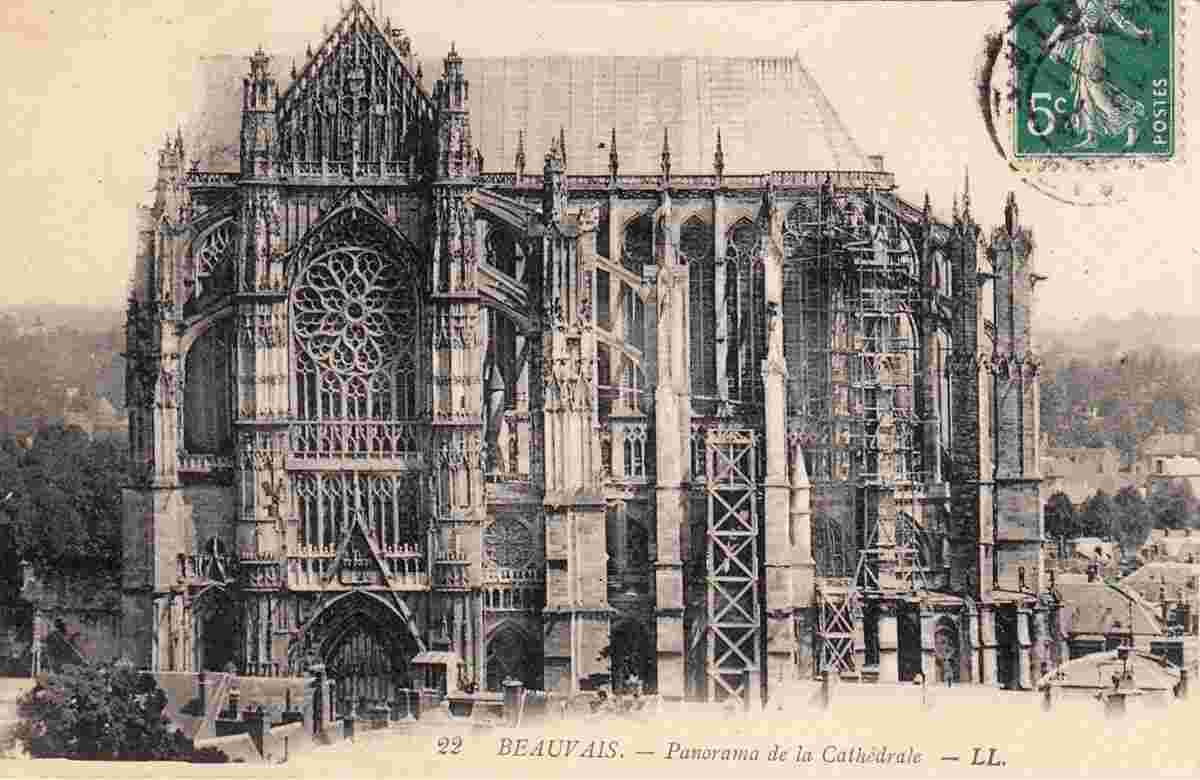 Beauvais. Cathédrale, 1911