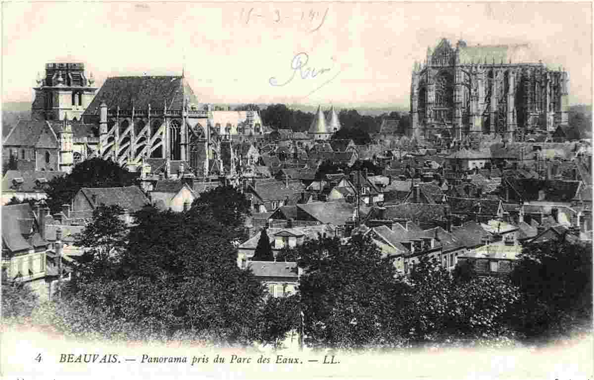 Beauvais. L'Église Saint Étienne et Cathédrale, 1911