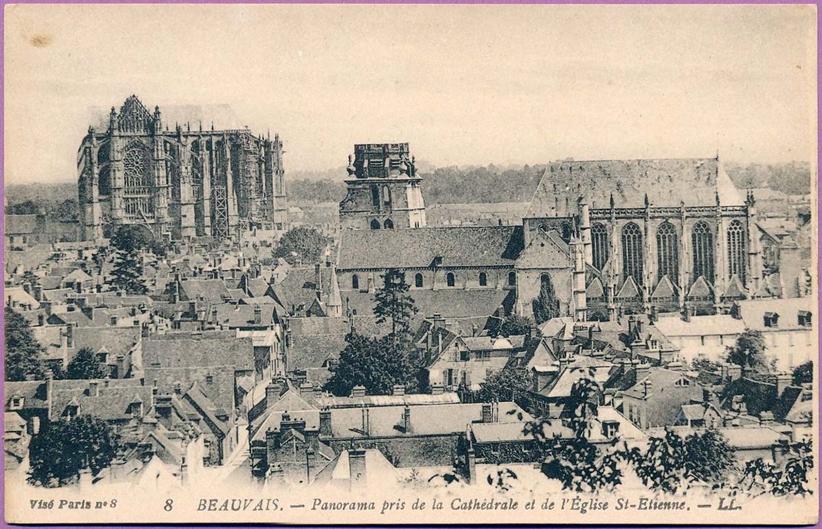 Beauvais. L'Église Saint Étienne et Cathédrale