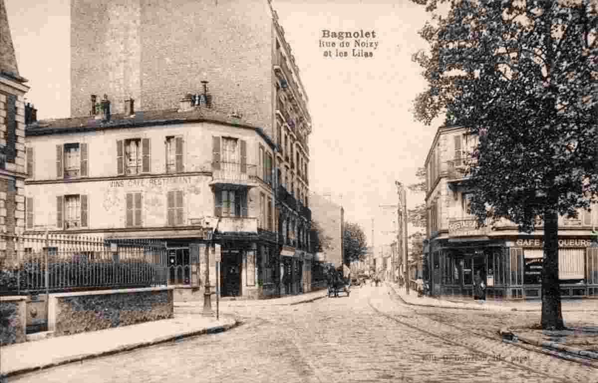 Bagnolet. Rue de Noisy et Les Lilas
