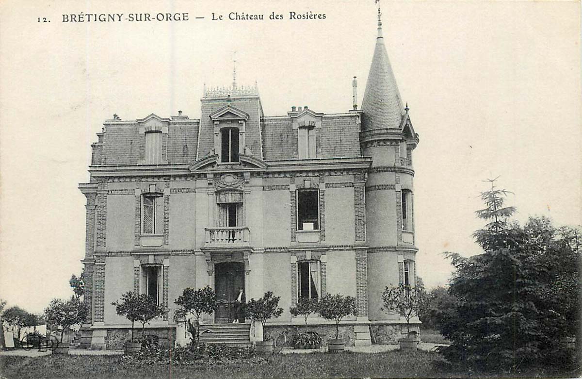 Brétigny-sur-Orge. Le Château de Rosieres, 1906