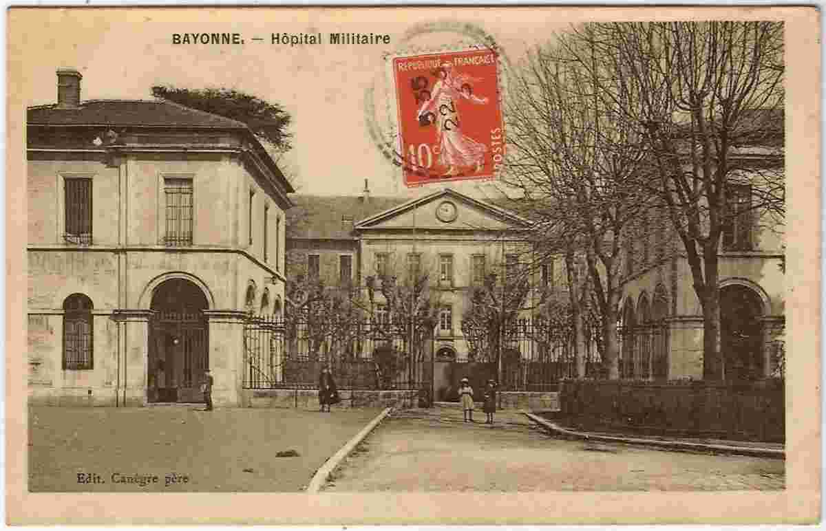 Bayonne. Hôpital Militaire, 1913