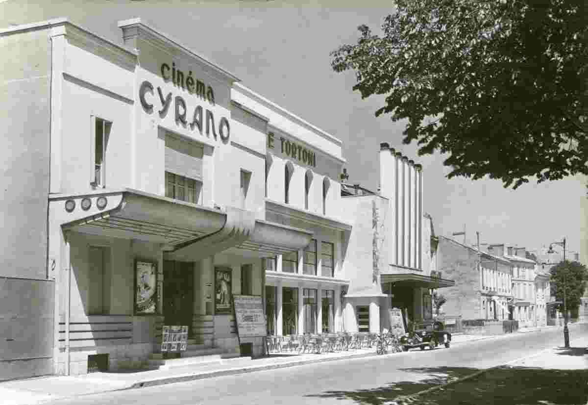 Bergerac. Cinéma Cyrano - Tortoni - Odéon, 1955