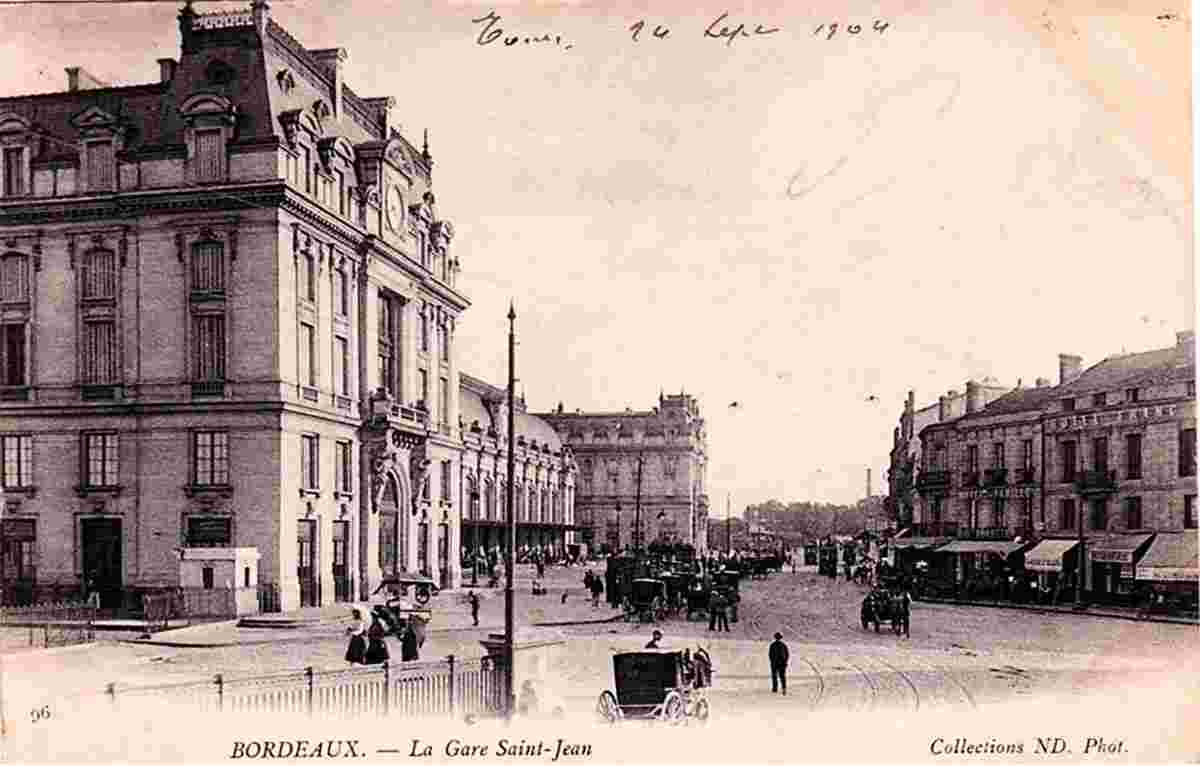 Bordeaux. La Gare Saint-Jean
