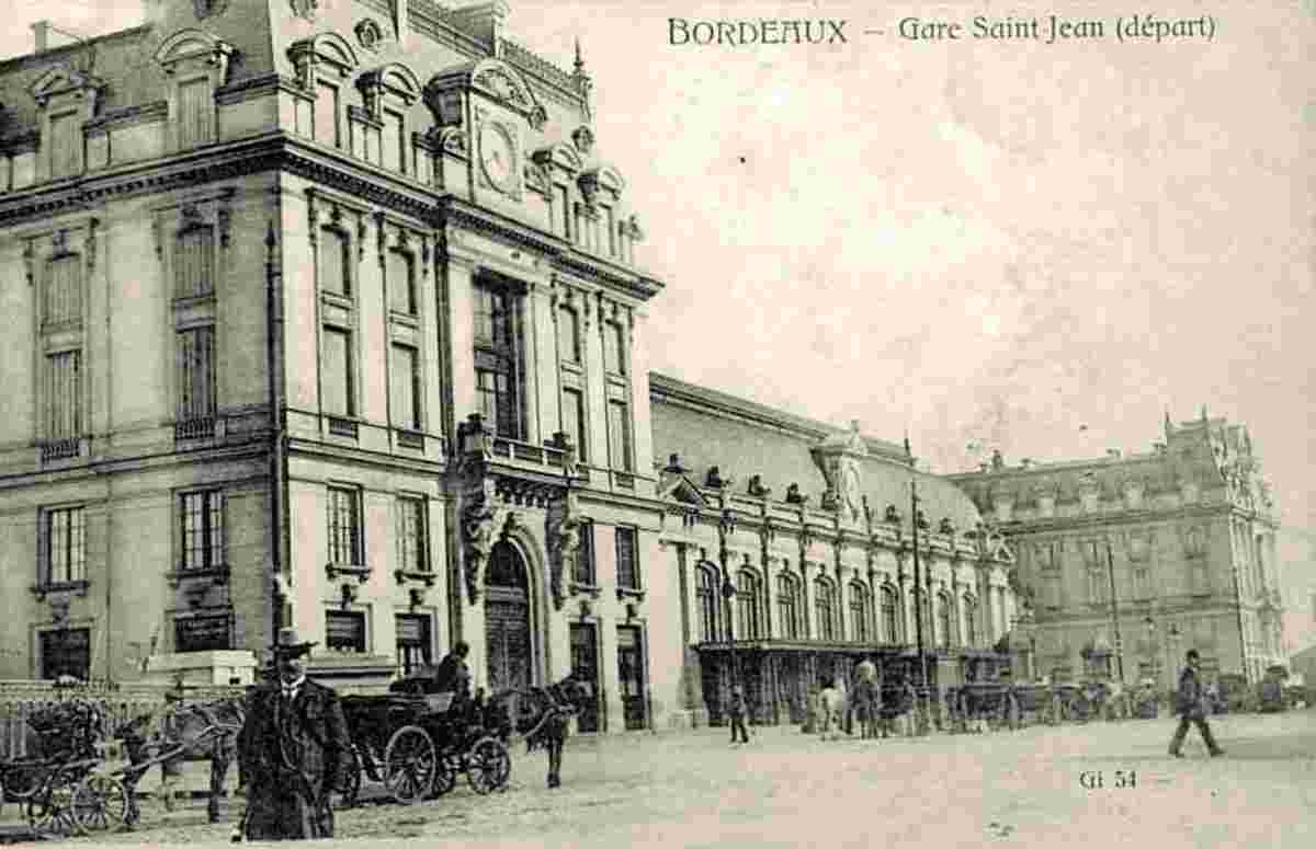 Bordeaux. La Gare Saint-Jean