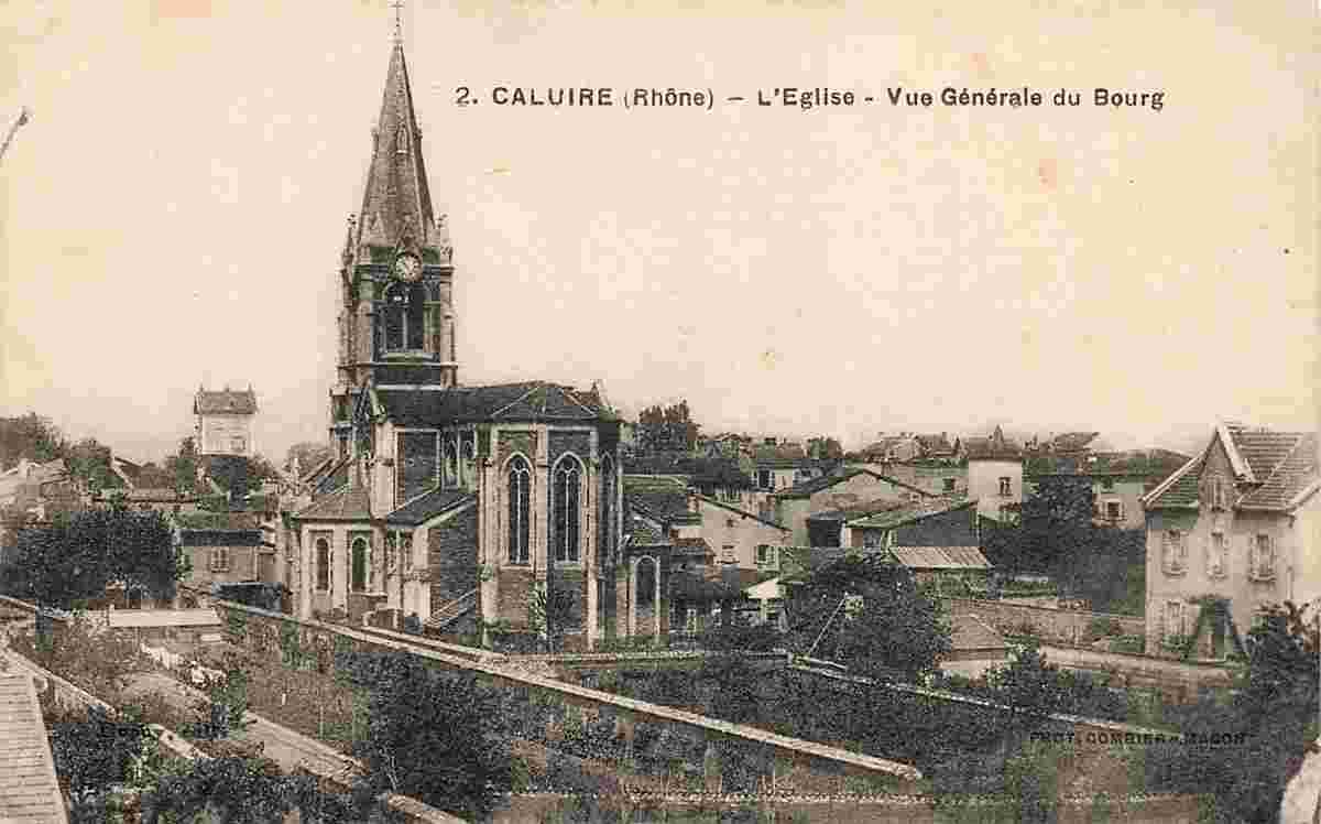 Caluire-et-Cuire. L'Église, 1931