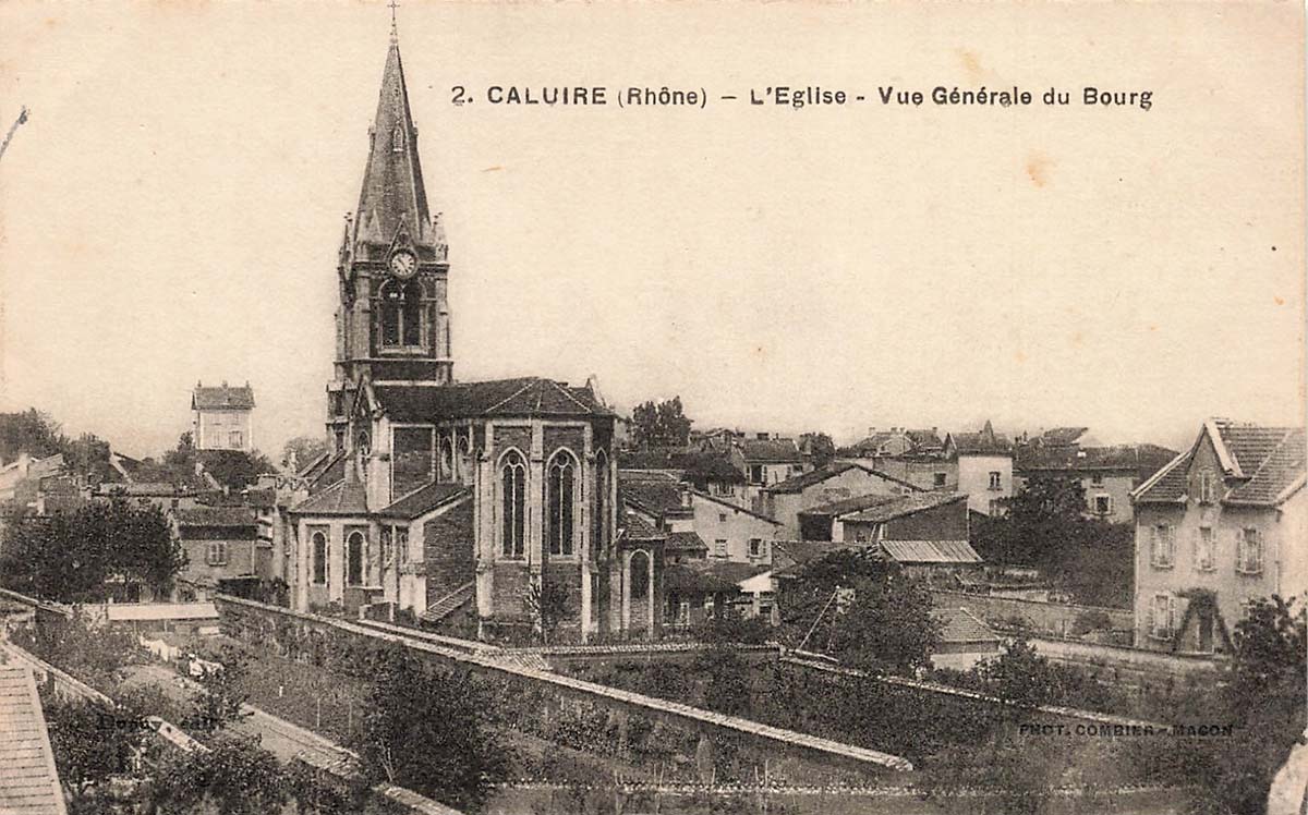 Caluire-et-Cuire. L'Église, 1931
