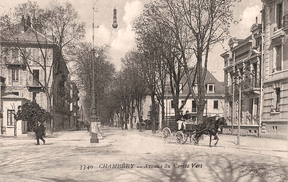 Chambéry. Avenue du Comte Vert