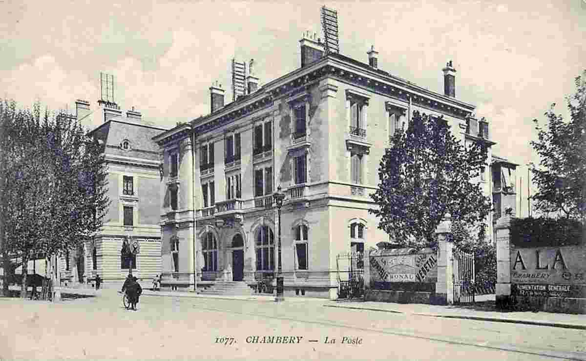 Chambéry. La Poste, 1916