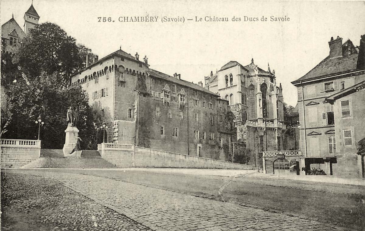 Chambéry. Le Château des Ducs de Savoie XI-e siècle