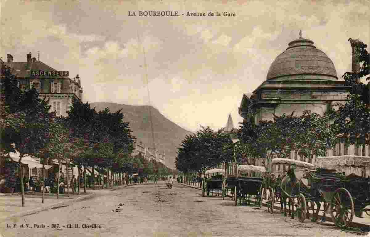 Clermont-Ferrand. Avenue de la Gare