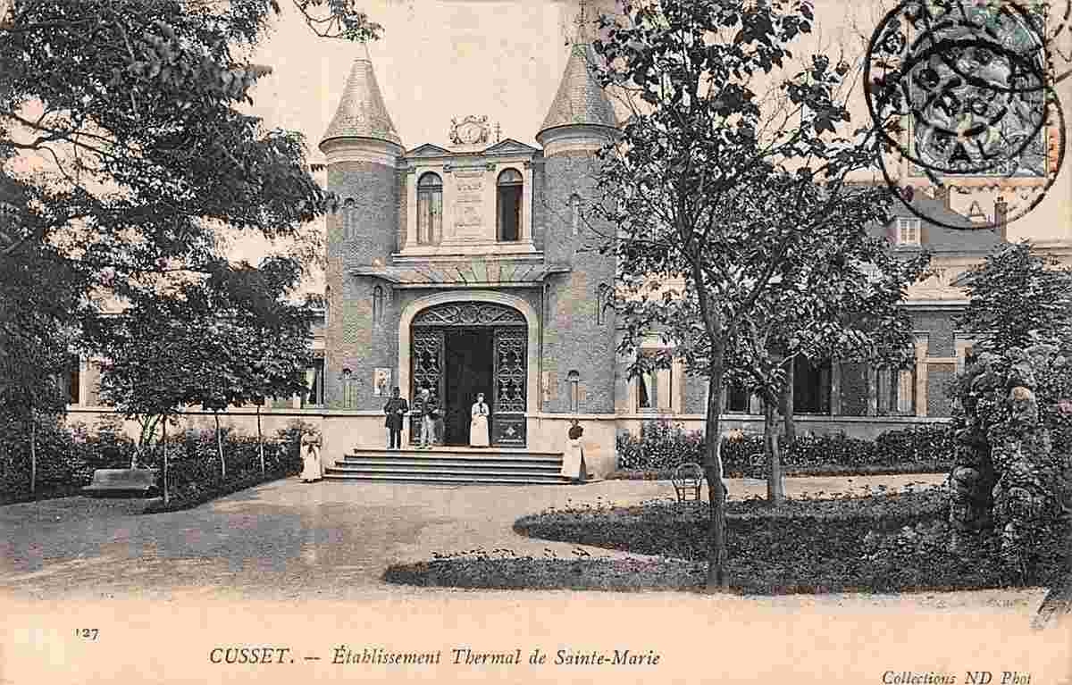 Cusset. Etablissement Thermal Sainte-Marie, 1905