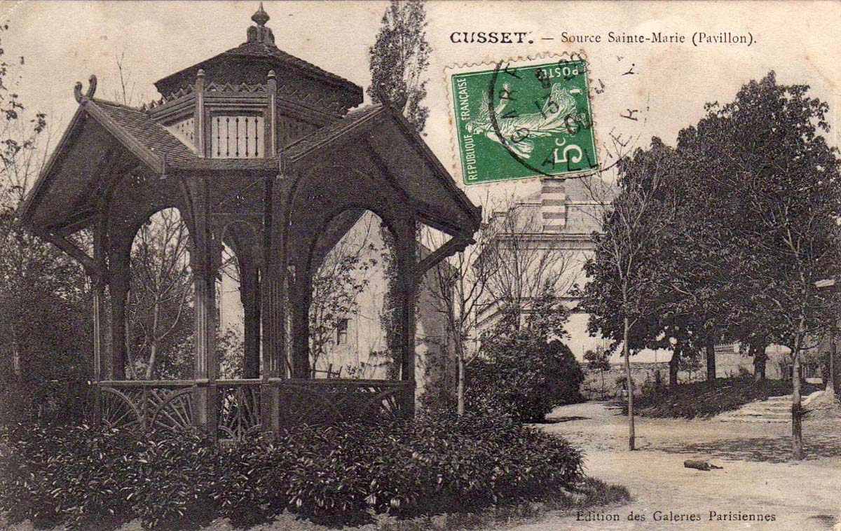 Cusset. Source Sainte Marie, 1909