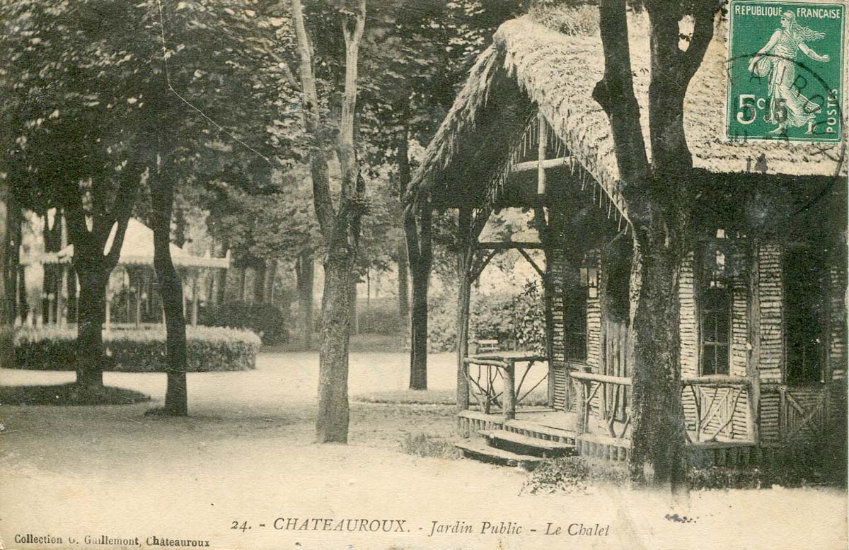 Châteauroux. Jardin Public - Le Chalet