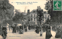 Châteauroux. Sortie des Ouvrières