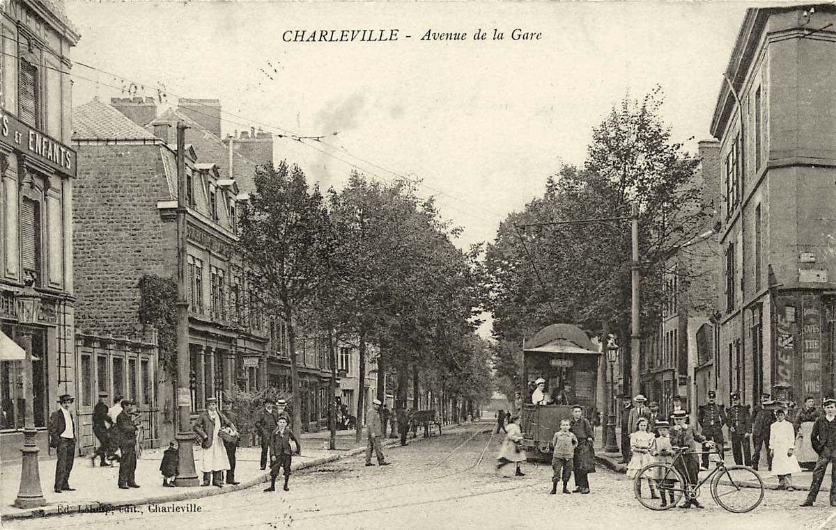 Charleville-Mézières. Charleville - Avenue de la Gare