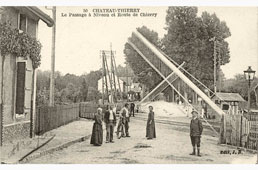 Château-Thierry. Le Passage à Niveau