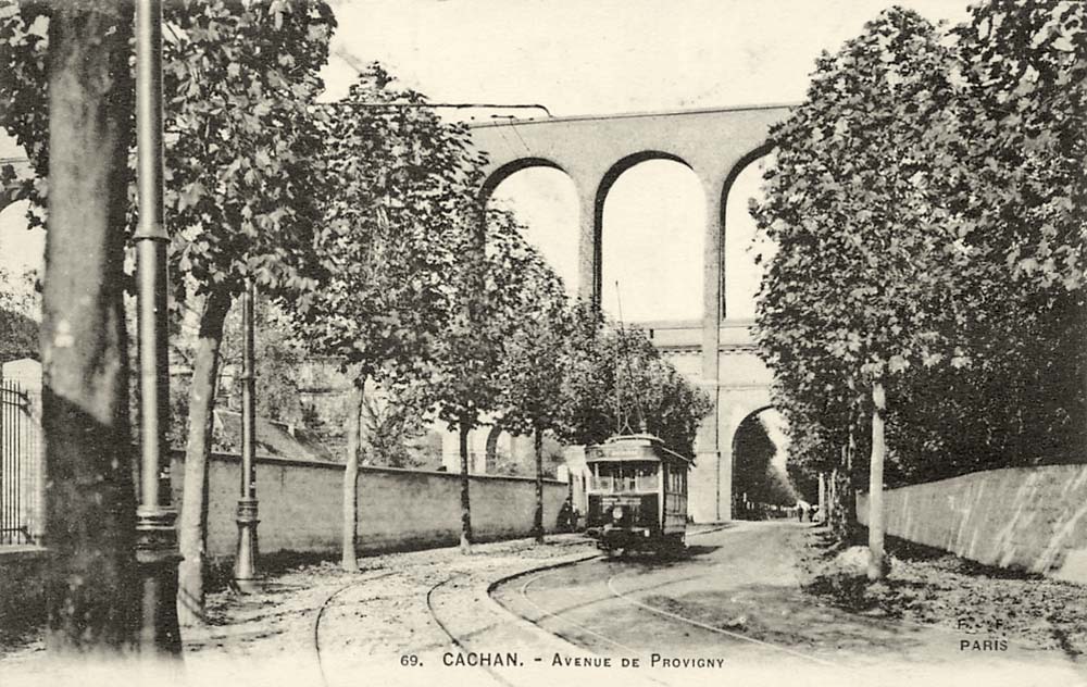 Cachan. Avenue de Provigny