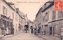 Cergy. Rue de Pontoise