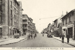 Champigny-sur-Marne. Avenue de la République