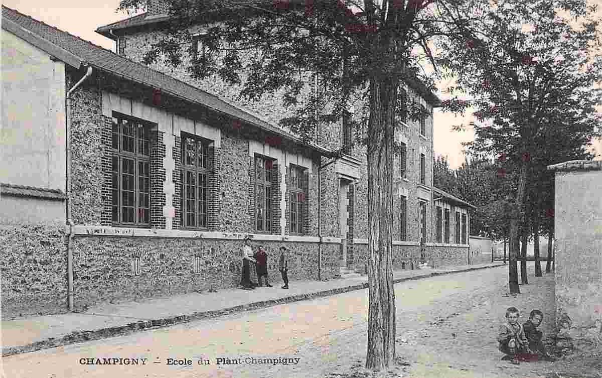 Champigny-sur-Marne. École du Plant Champigny