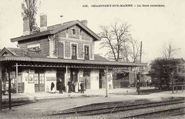 Champigny-sur-Marne. La Gare