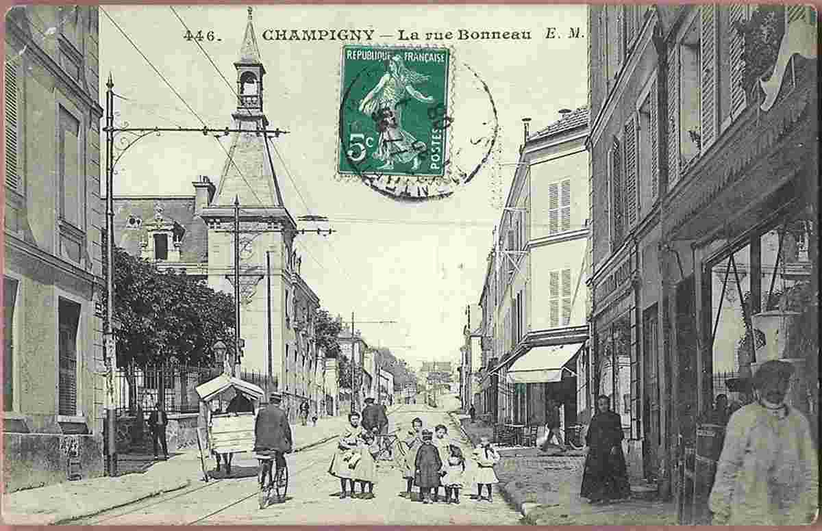 Champigny-sur-Marne. Rue Bonneau, 1908