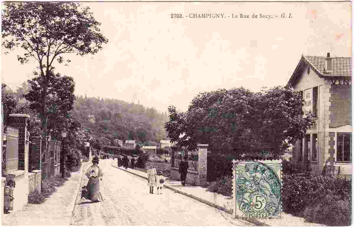 Champigny-sur-Marne. Rue de Sucy