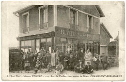 Champigny-sur-Marne. Rue de Verdun, coin avenue de Diane