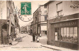 Châtenay-Malabry. Carrefour de la Grande Rue