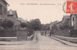 Châtillon. Rue des Pavillons