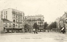 Clamart. Place de la Gare