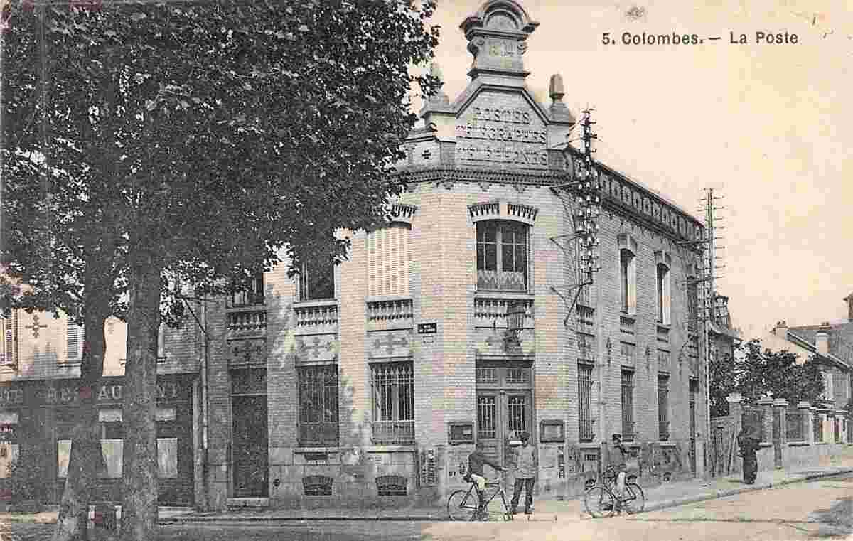 Colombes. La Poste, 1911