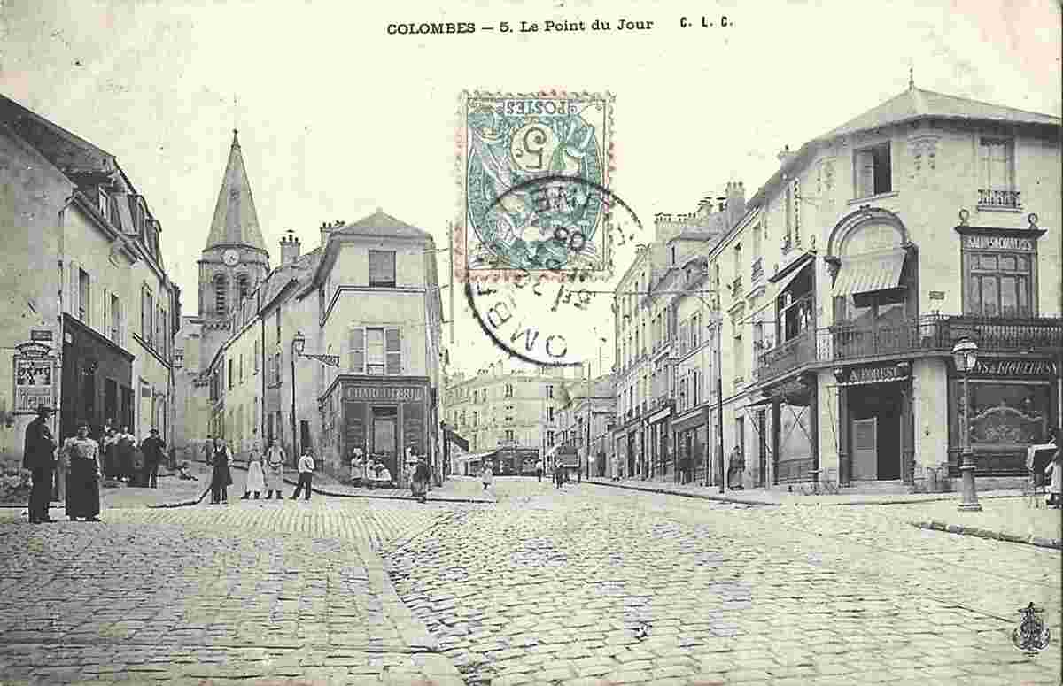 Colombes. Le point du Jour, 1905