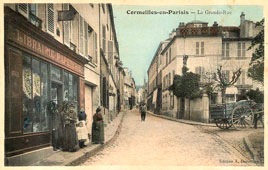 Cormeilles-en-Parisis. La Grande-Rue