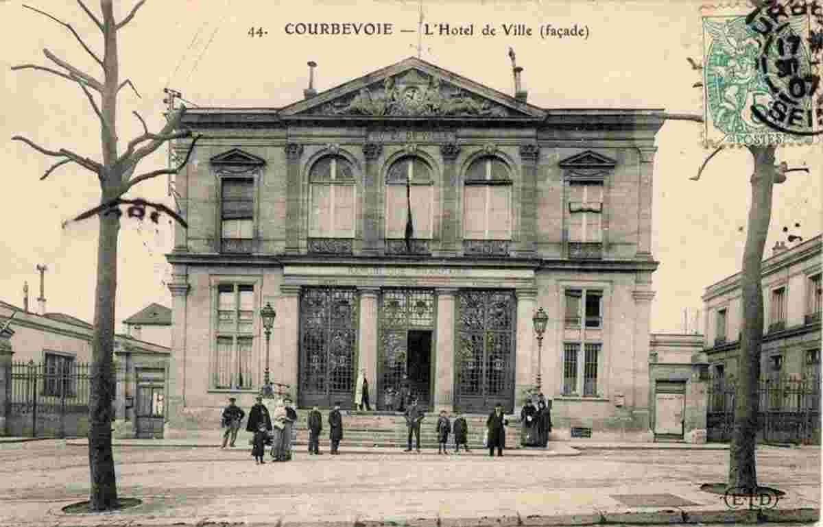 Courbevoie. Hôtel de Ville, 1907