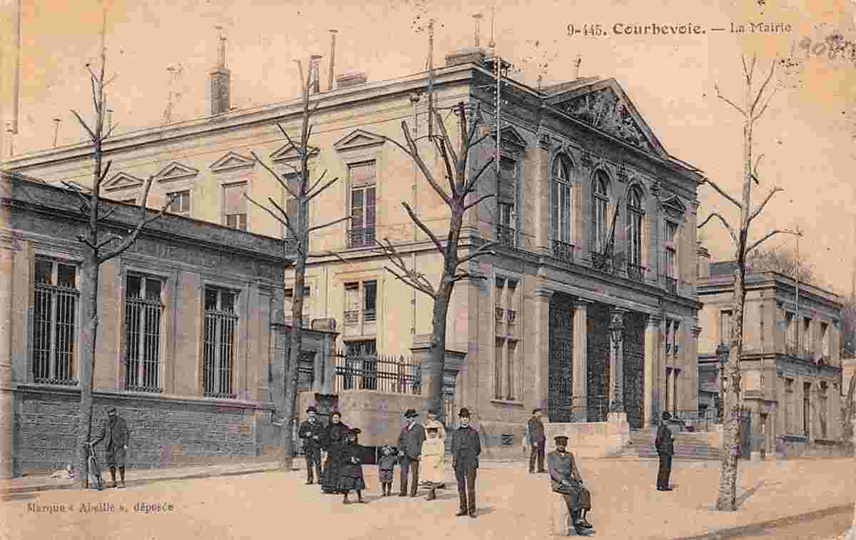 Courbevoie. Hôtel de Ville, 1908
