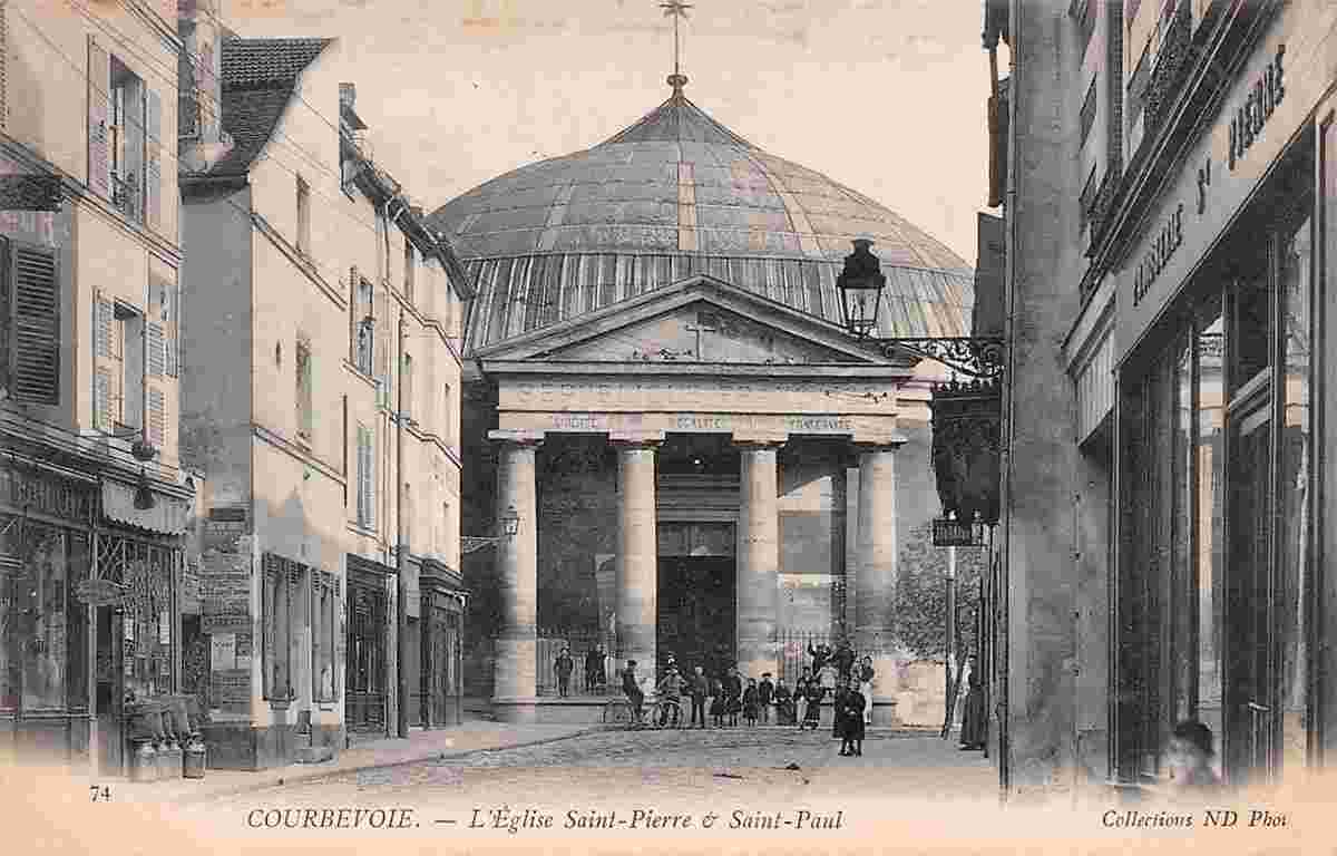 Courbevoie. L'Église Saintes Pierre et Paul