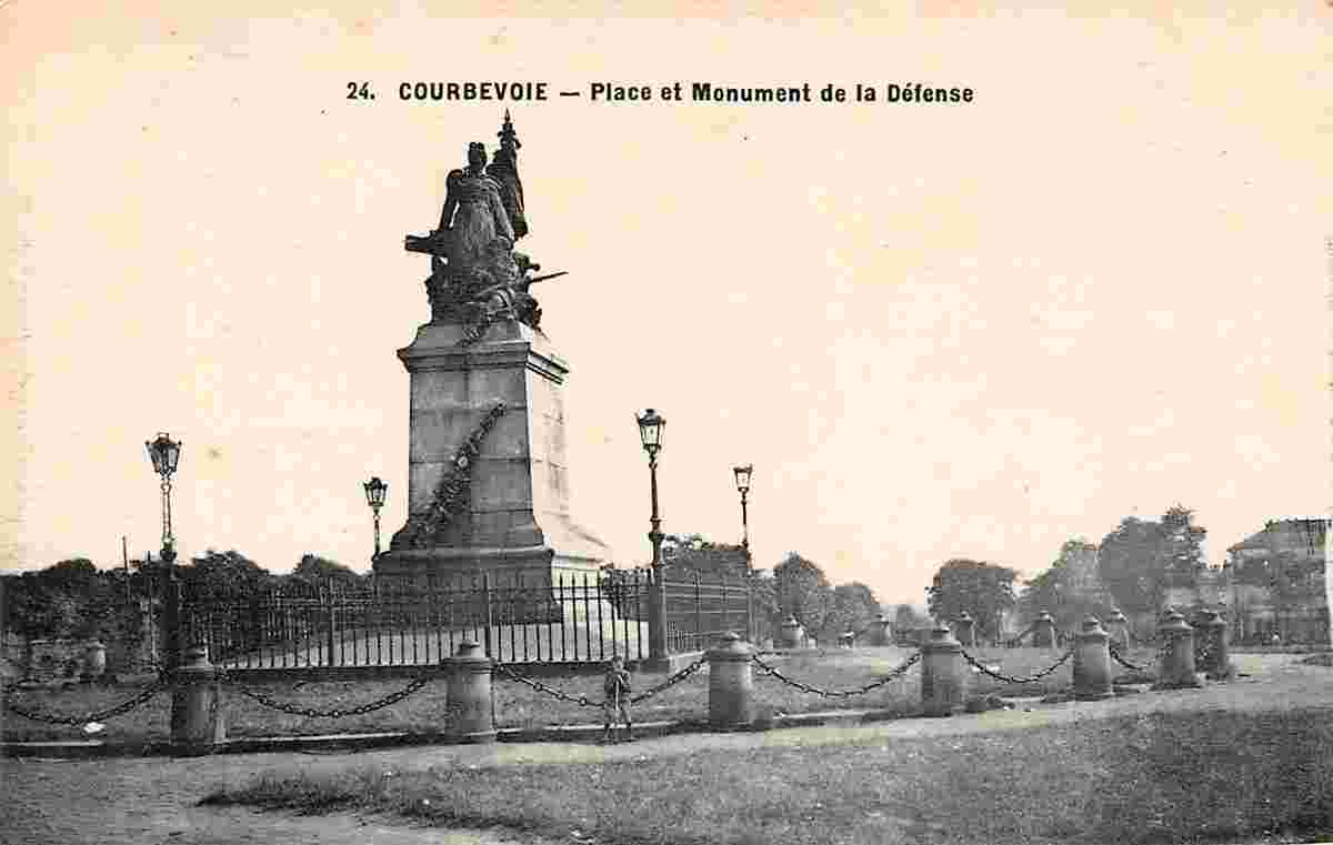 Courbevoie. Place et Monument de la Défense