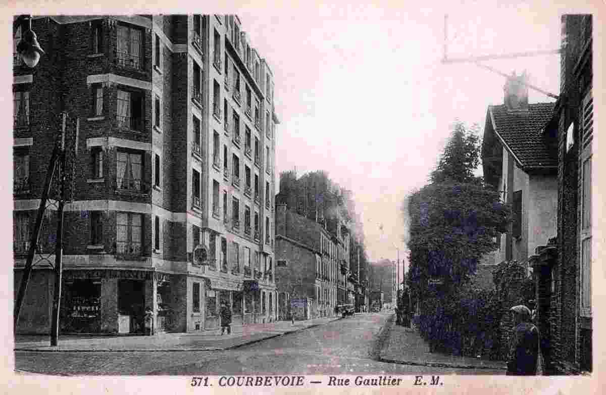 Courbevoie. Rue Gaultier