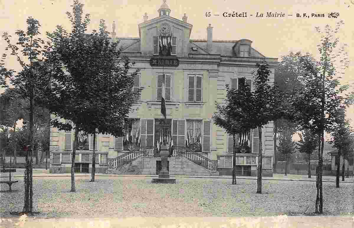 Créteil. La Mairie, 1917